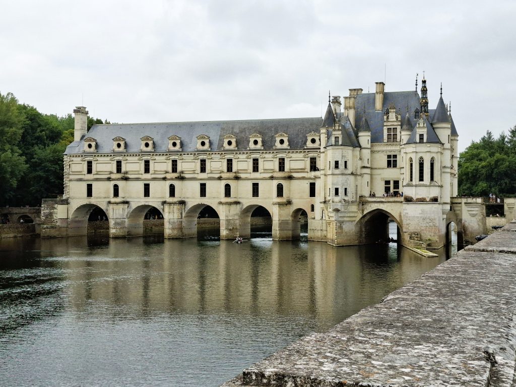 Das Chateau de Chenonceau an der Cher.
